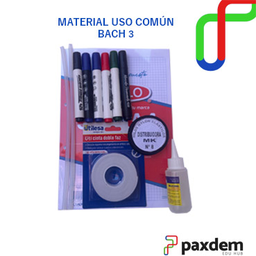 [PUTL000051] MATERIALES DE USO COMÚN BACH 3